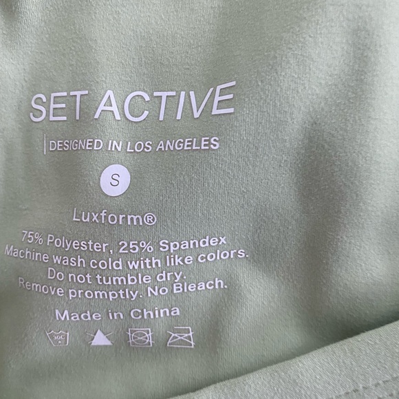 SET ACTIVE Crop Top: Aimee Song x SET Active Collab - Picture 5 of 6